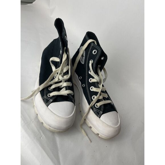 Converse Chuck Taylor All Star Lugged High Black Women’s 6.5 - Picture 3 of 6